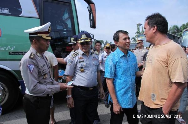 Jelang Idul Fitri, Gubsu Tinjau Kesiapan Transportasi